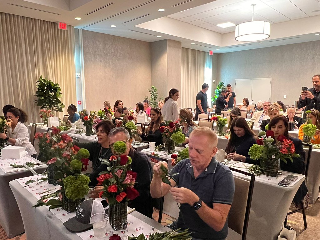 Christmas and Love Flower Show Flowers of Colombia by Asocolflores