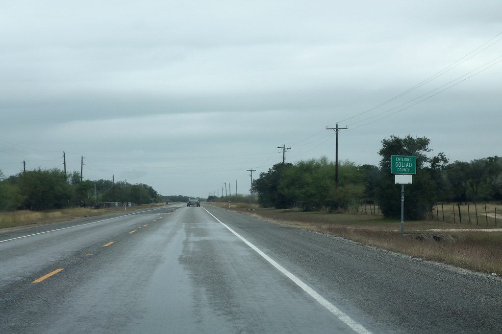 US183 US77 Alternate North Goliad County Sign Northbound… Flickr