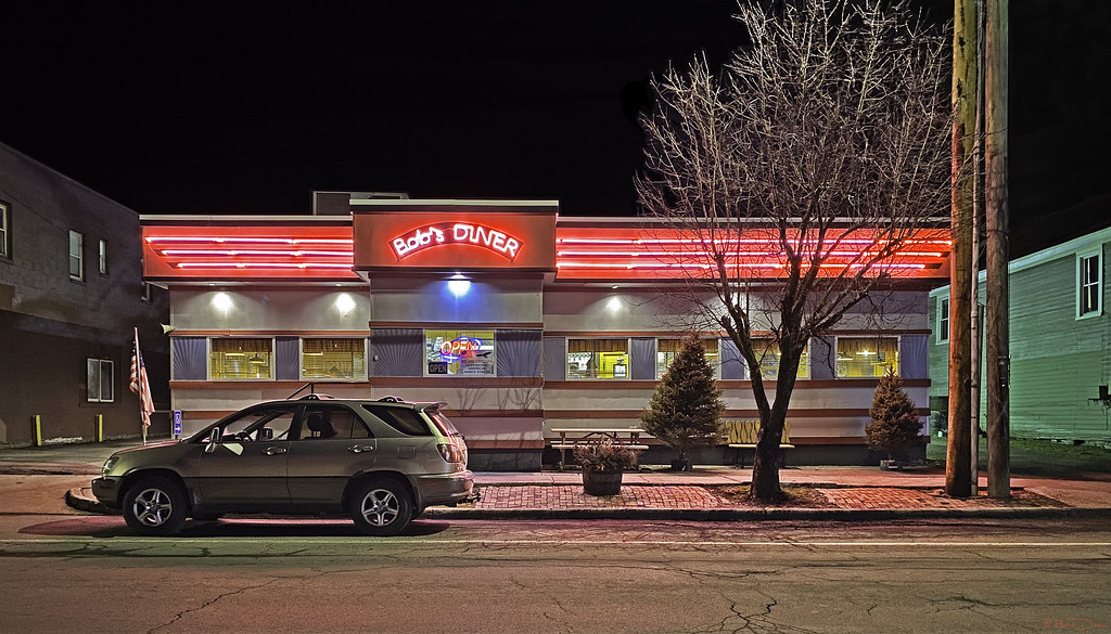 After The Holidays Bob's Diner Main Street Bainbridge, New… Robert