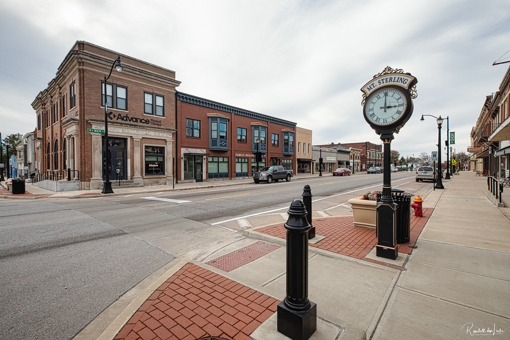 Looking West On W. Main St., Mount Sterling, Illinois a photo on