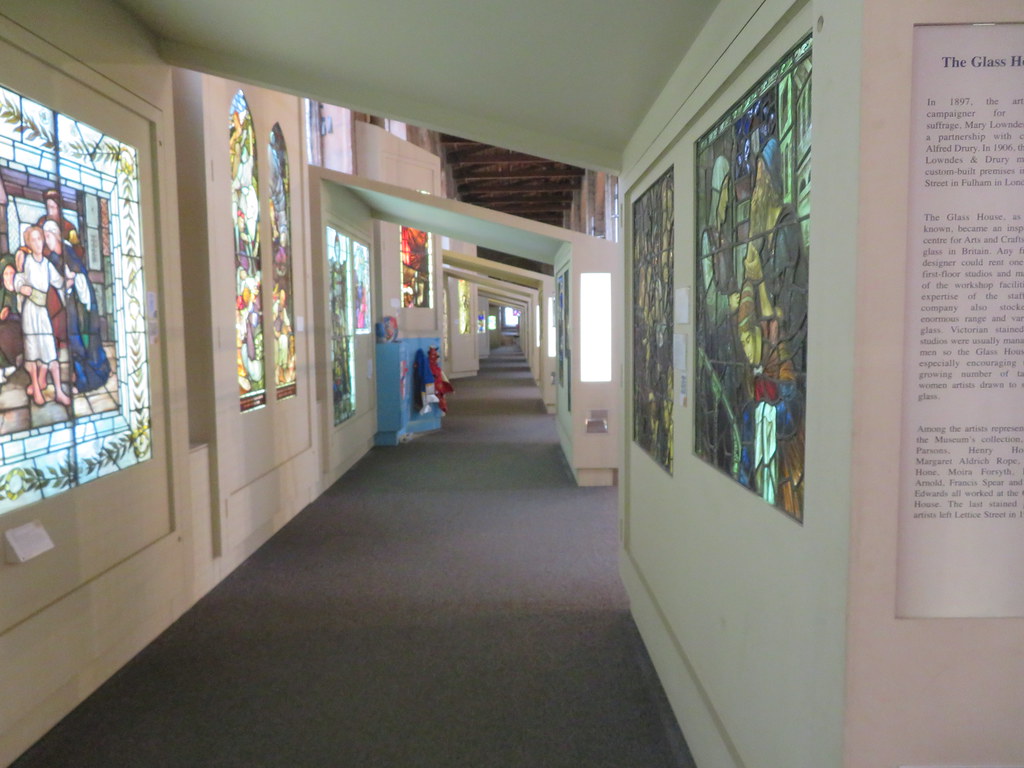 Stained Glass Museum, Ely Cathedral terracotta buff Flickr