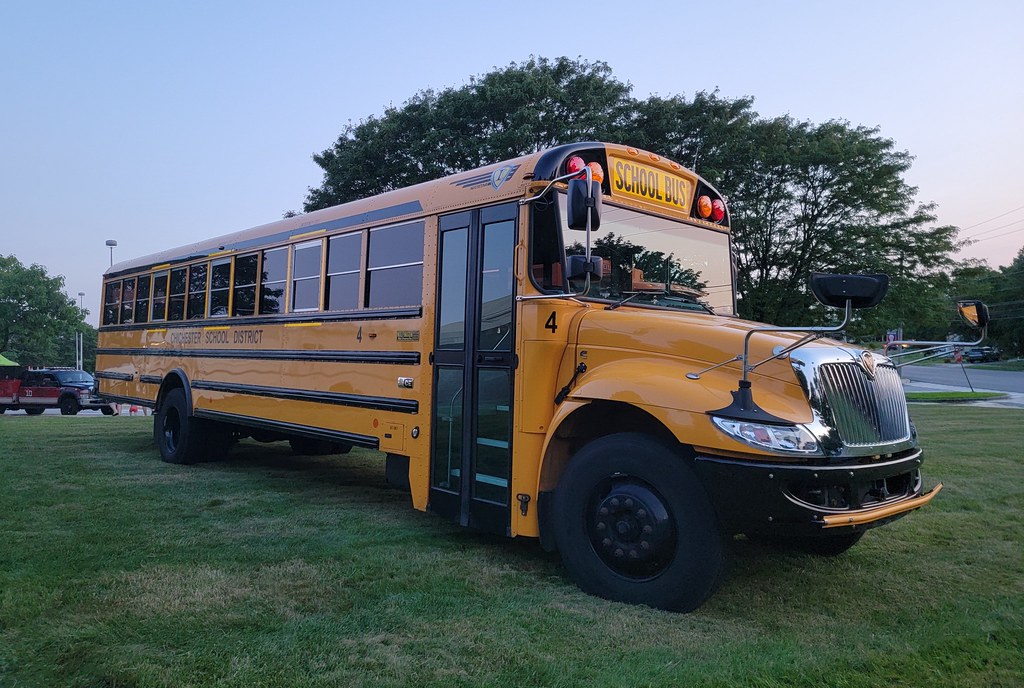 International School Bus Chichester School District Bo… Flickr