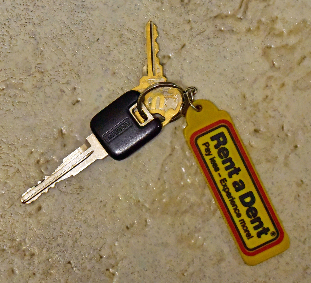 Rent a Dent keys 321/365, Flexible rubber tag Car and stee… Flickr