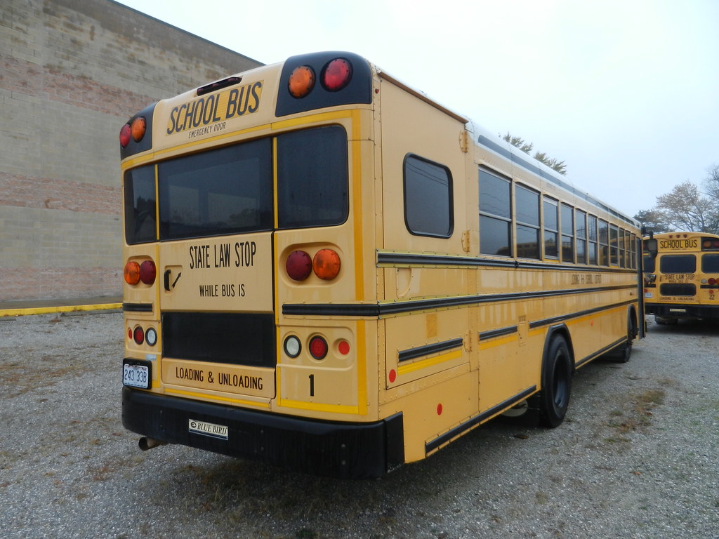 Licking R8 School District 1 (5) Bus lot Licking, MO. Flickr