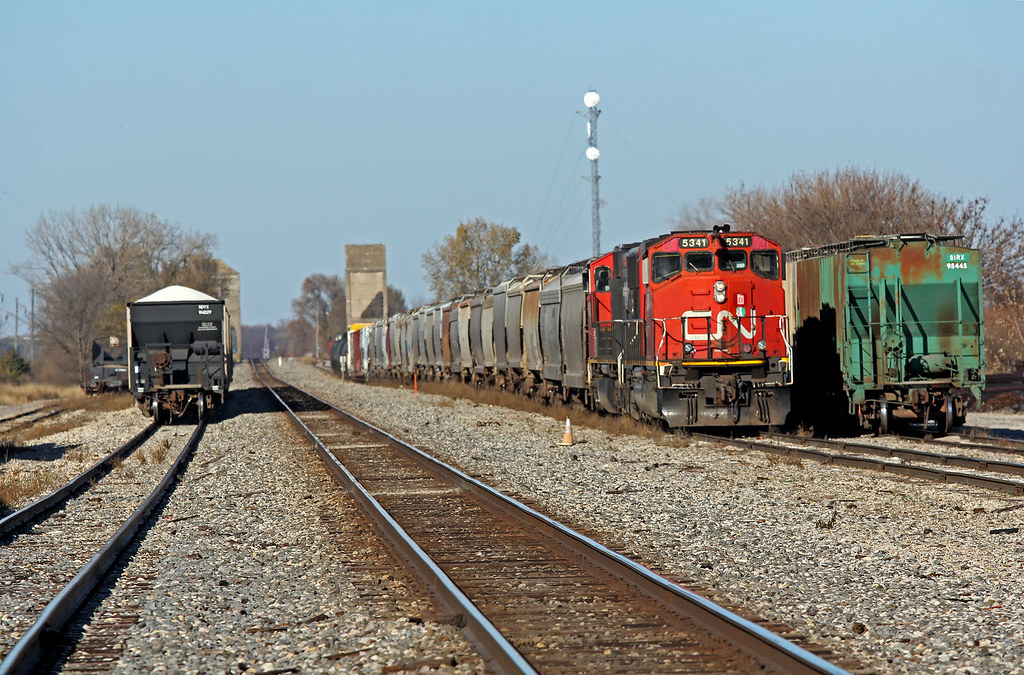 Gilman Yard Scene The view is looking north into Gilman Ya… Flickr