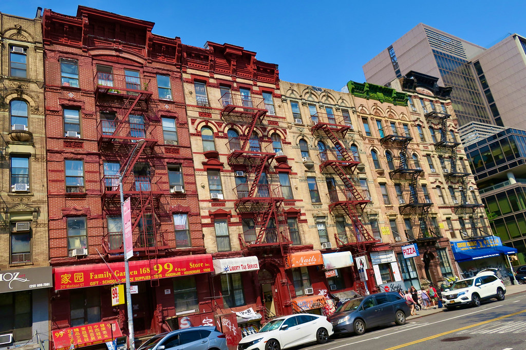 Madison Street, New York, NY Buildings and businesses at 2… Flickr