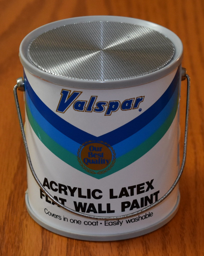 Vintage Valspar Acrylic Latex House Paint Novelty Transist… Flickr
