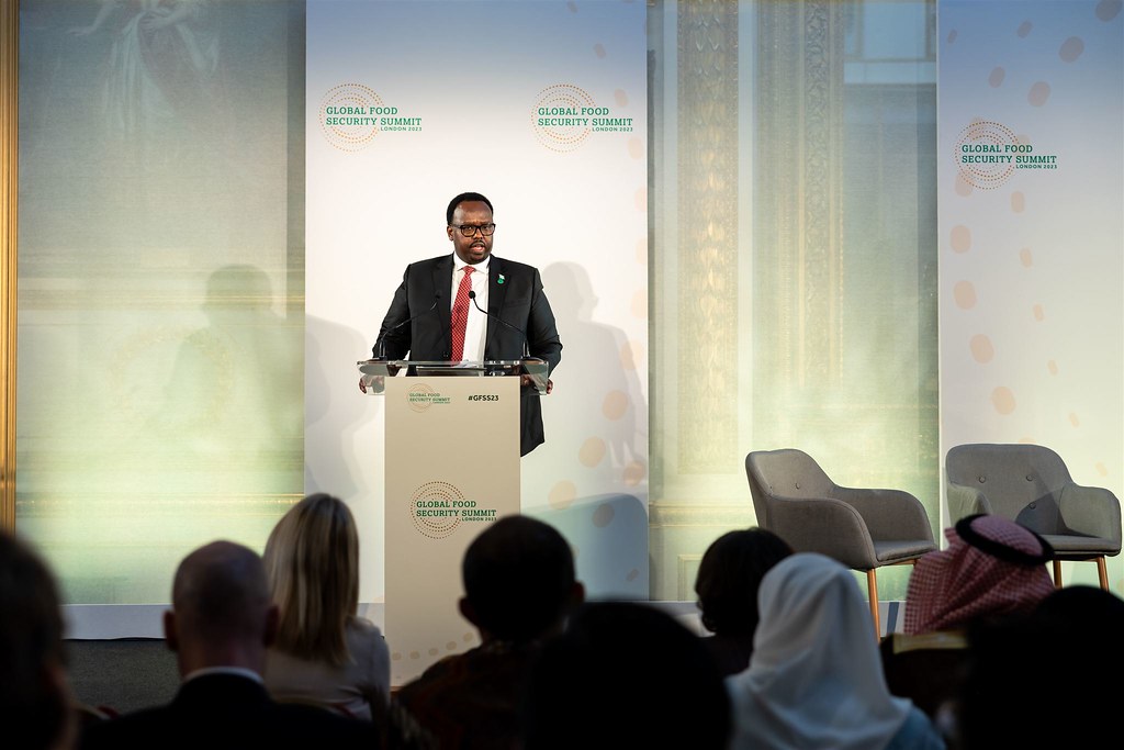 Salah Ahmed Jama, Deputy Prime Minister of Somalia, speaki… Flickr