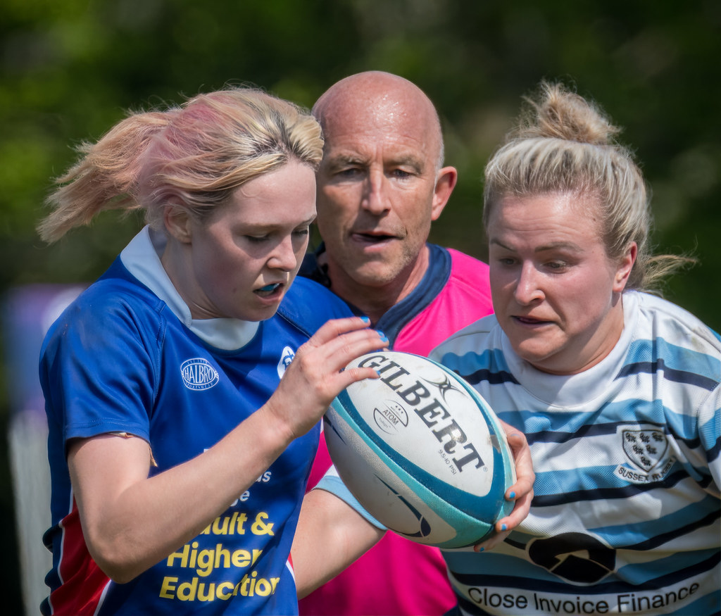 Eyes on the ball All eyes on the rugby ball at county game… Flickr