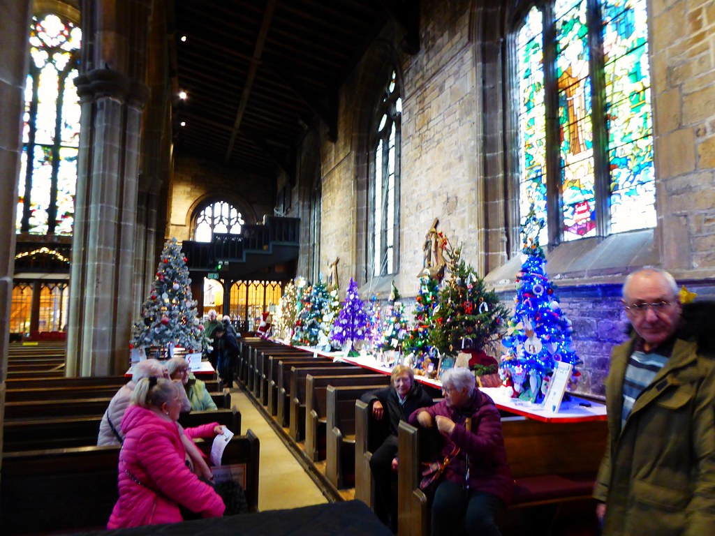 Festival of Christmas trees Chesterfield Derbyshire Vlogs Flickr