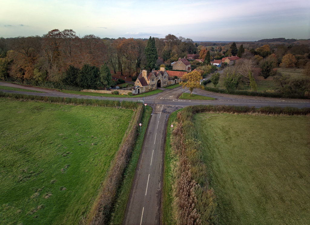 Denton crossroads Lincolnshire 17th November 2023 Paul Clark Flickr