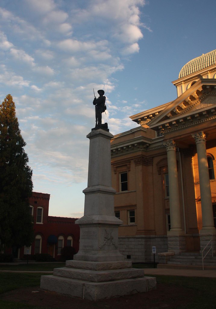 NC Asheboro Confederate Monument and 1909 Randolph Cou… Flickr