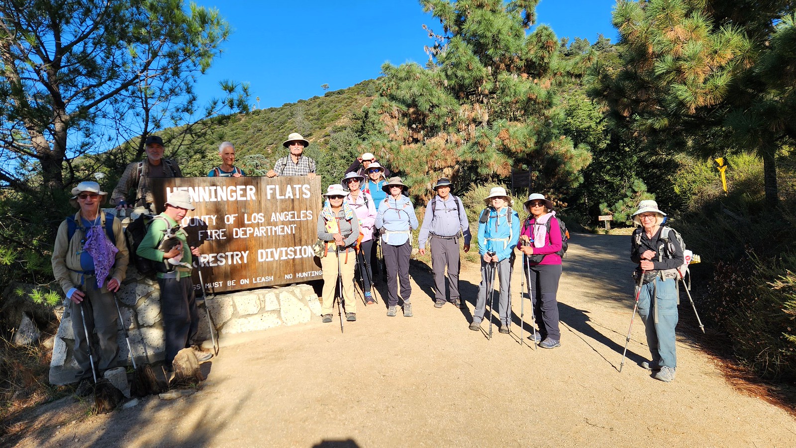 November 20, 2023 Pinecrest Drive Trailhead to Idlehour Trail Camp via