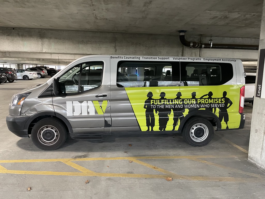 DAV van taken at VA hospital Iowa City,Iowa. arehome Flickr