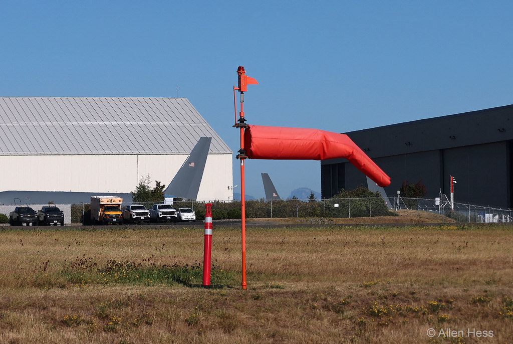 WA, Everet Airport Windsock 20230816334 Pain Field, Ever… Flickr
