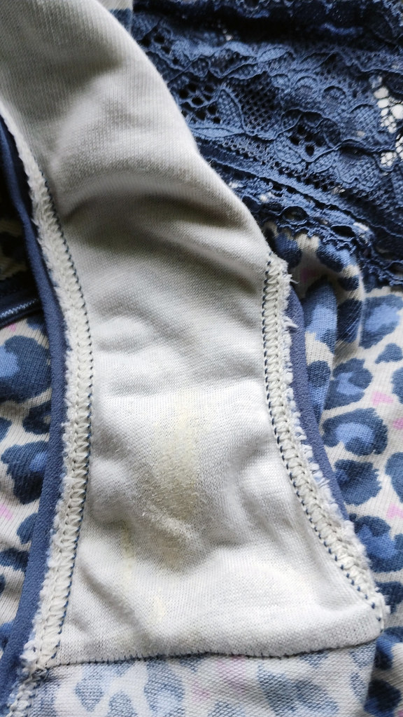 Monday's Panties A big stain but difficult to photograph i… Flickr