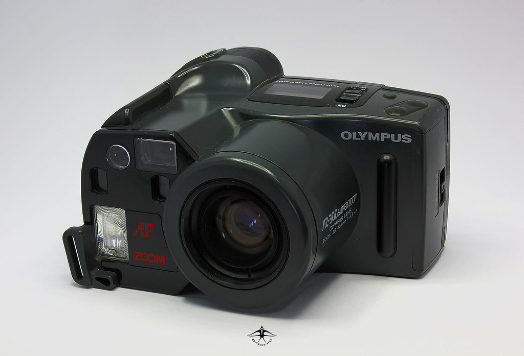 179 OLYMPUS AZ300 SUPERZOOM (1988) FILM CAMERA Olympus A… Flickr