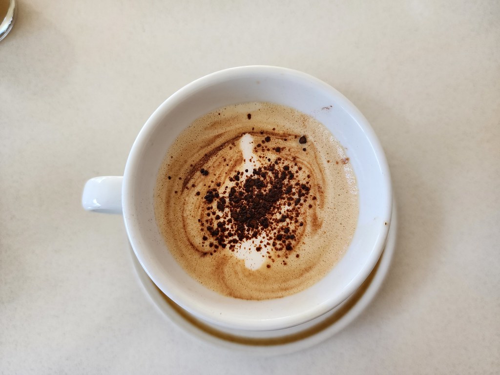 Cappuccino with Starbucks Decaf Nespresso capsules for Osc… Flickr
