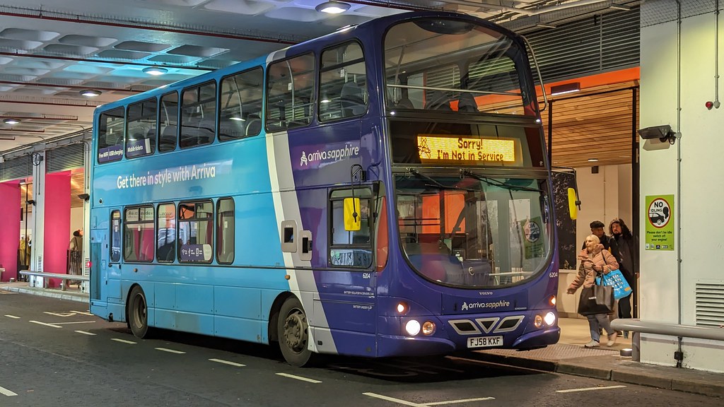 Arriva Tunbridge Wells Gemini FJ58 KXF seen resting before… Flickr