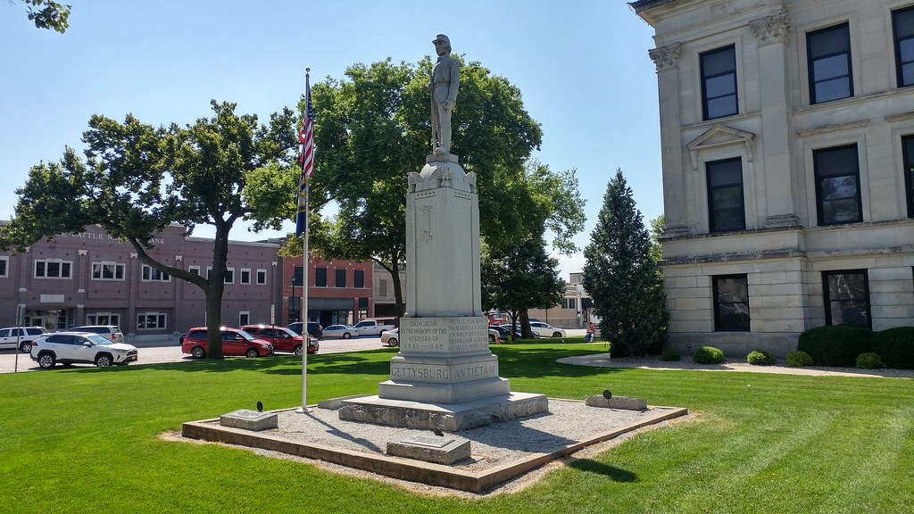 Civil War Monument, Seward, NE **Seward County Courthouse*… Flickr