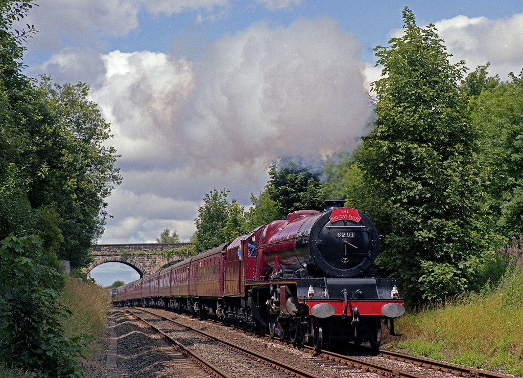 6201 on Hoghton Bank 22.7.92 Princess Elizabeth topping th… Flickr