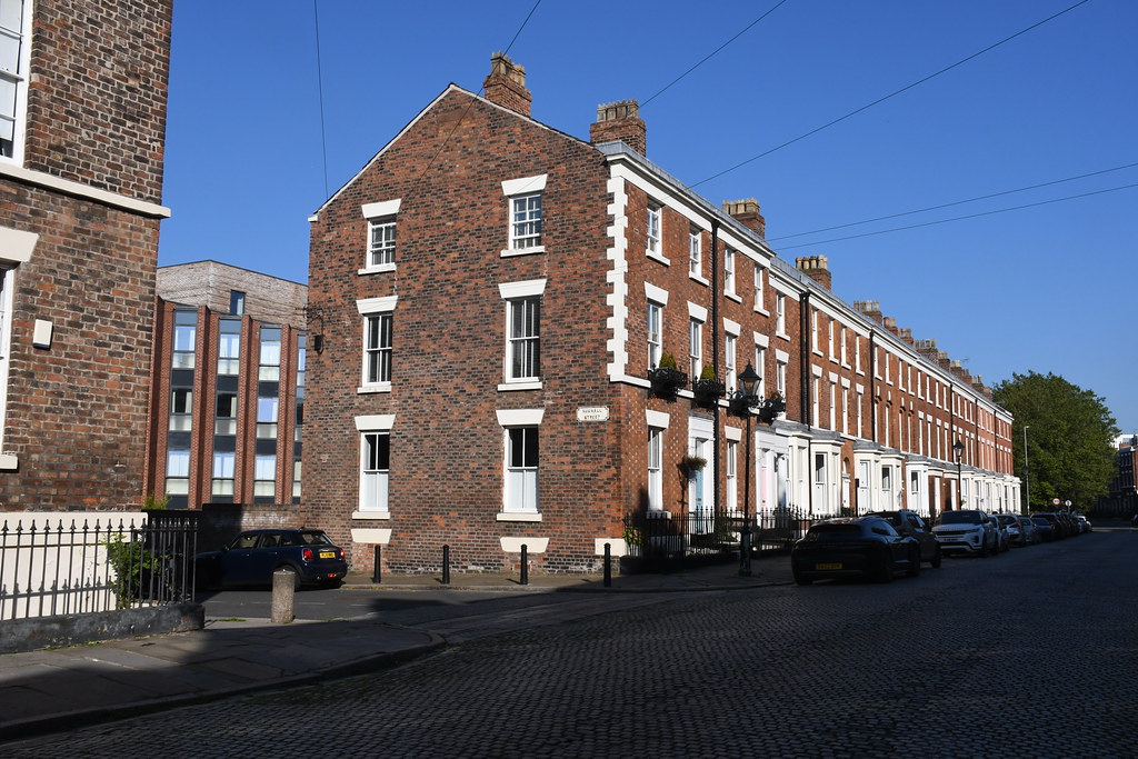 Rowhomes along Falkner Street, Quarter, Liverpool… Flickr