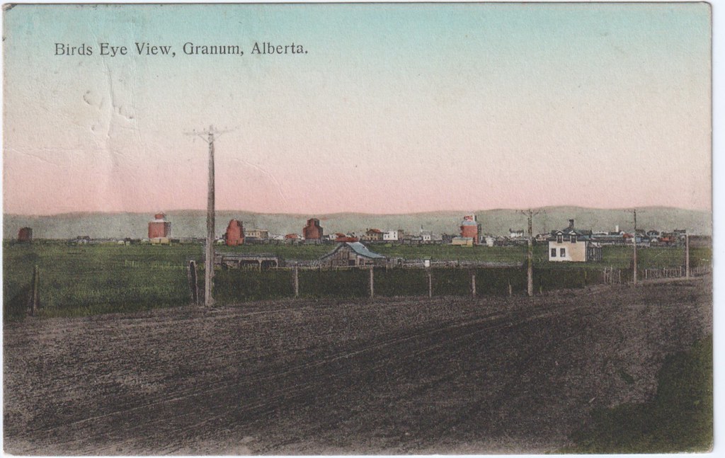Birds eye view Granum Alberta Jason Woodhead Flickr