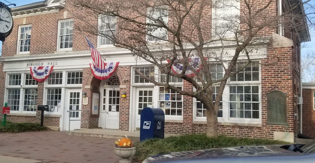 Borough Hall & U.S. Post Office, Yardley, PA R36 Coach Flickr