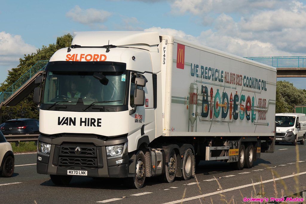 Salford Van Hire Renault T MX70LNK McDonalds trailer M61 B… Flickr