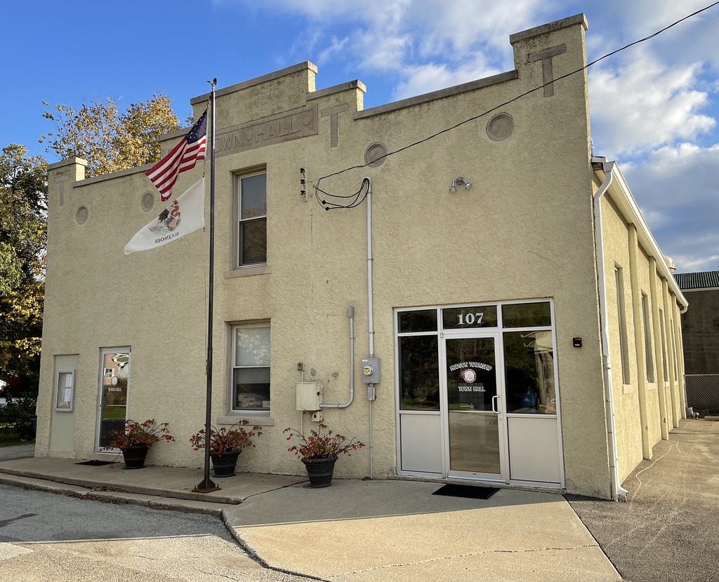Hudson Township Town Hall (Hudson, Illinois) Hudson, Illin… Flickr