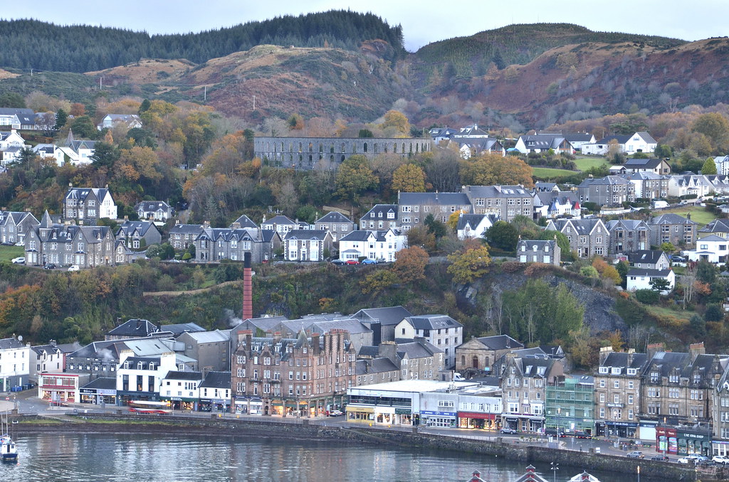 McCaig's Tower Battery Hill from Pulpit Hill Oban James Brown Flickr