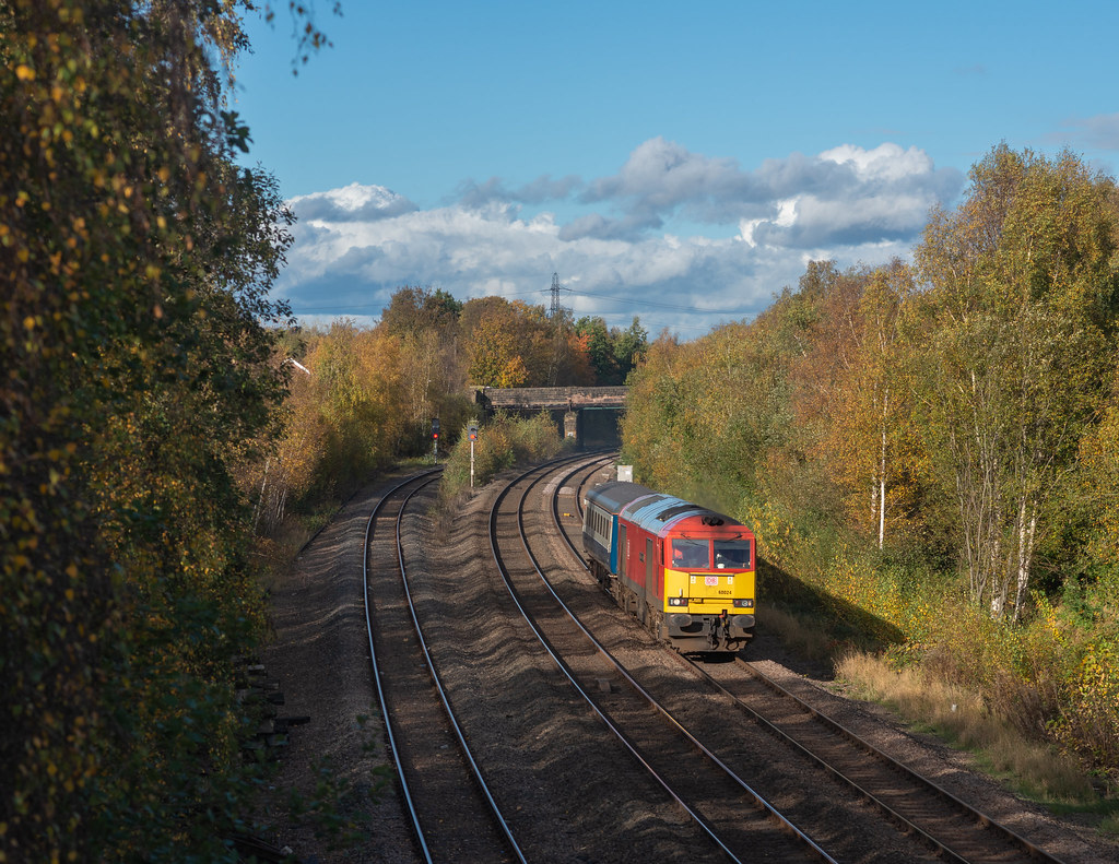 60024 with 5Z45, Treeton Sheffield, 3rd November 2023 Flickr