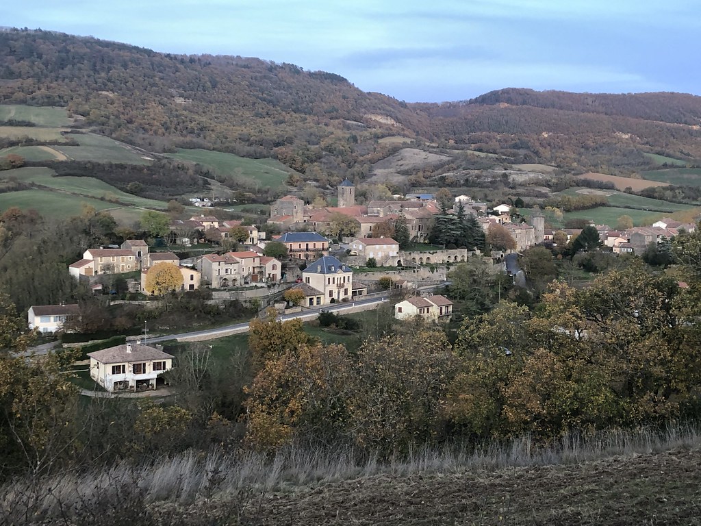 Visite à Sainte Eulalie de Cernon, commanderie des templiers et coucher