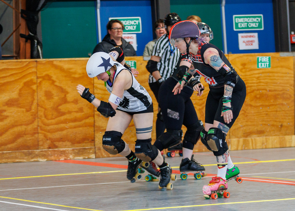 Team New Zealand vs. Brisbane City Rollers Roller Derby Flickr