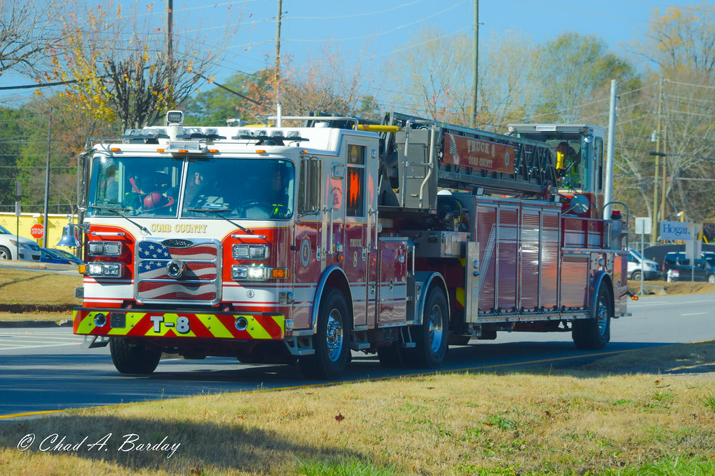 Cobb County Fire & Emergency Services Truck 8 Cobb County,… Flickr