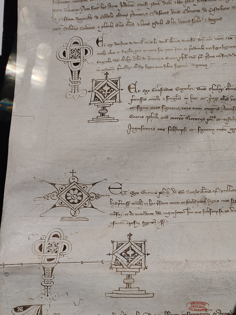 Archives nationales, hôtel de Soubise. Rouleau d’interroga… Flickr