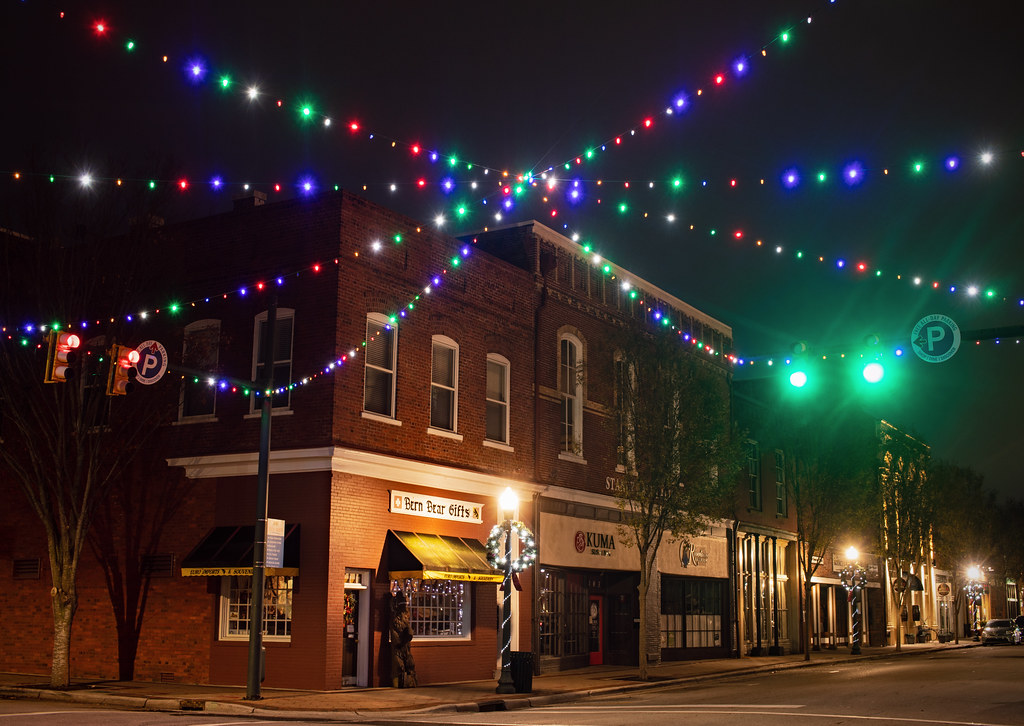 Holiday Lights New Bern, NC Cedars Flickr