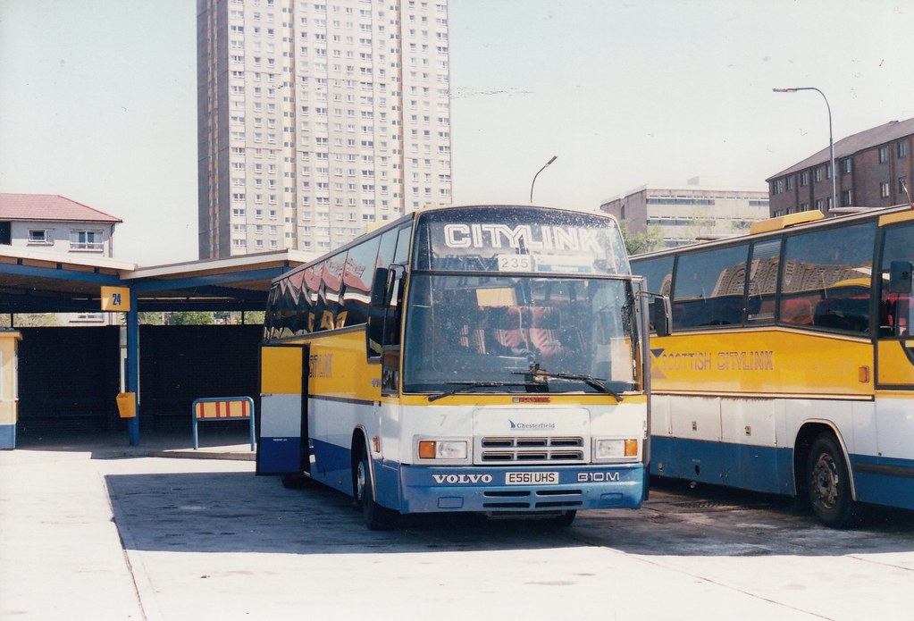 GLASGOW, 3rd. MAY, 1990 CHESTERFIELD TRANSPORT Back on hom… Flickr