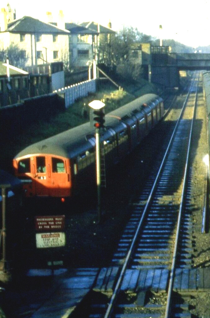 Bakerloo platform number 5. Watford Junction c. 1950's. Flickr
