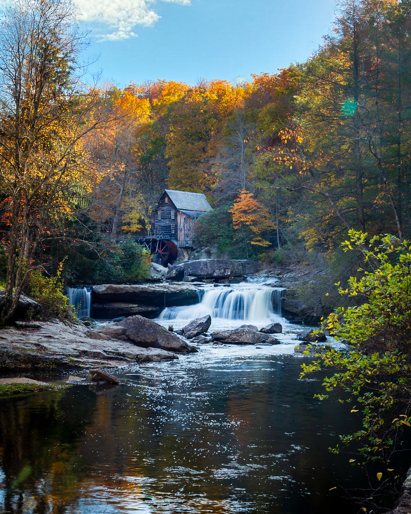 Autumnal Serenity at Glade Creek The Glade Creek Grist Mil… Flickr