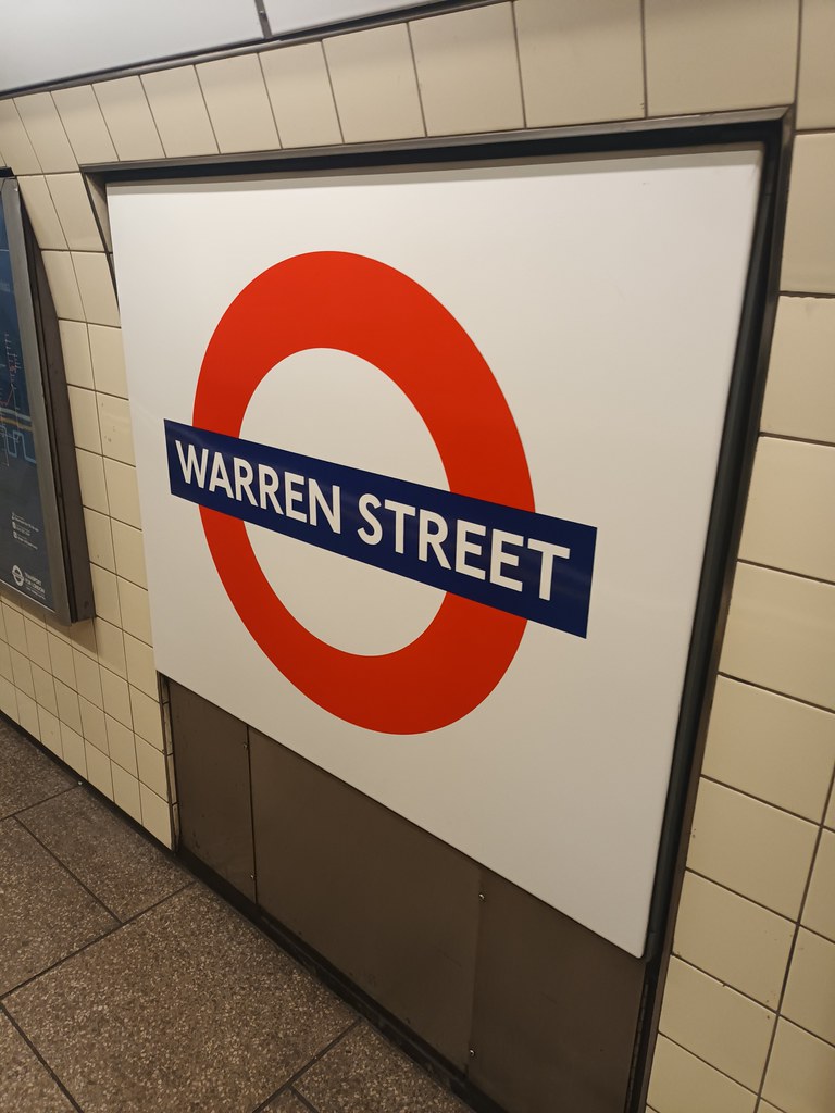 Warren Street Station, London Monday 27th November 2023 Flickr
