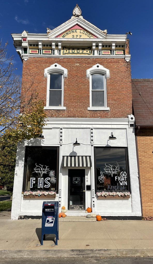 I.O.O.F. Hall (Minonk, Illinois) Minonk, Illinois is a sma… Flickr