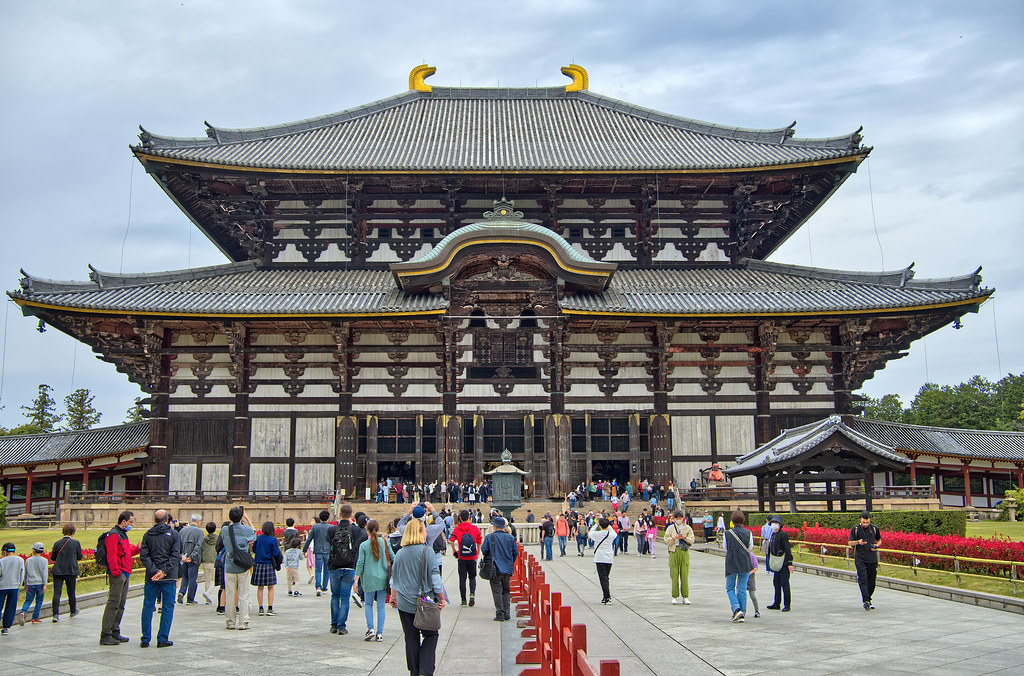 Nara, Japan The Todaiji Temple in Nara. Built in the late … Flickr
