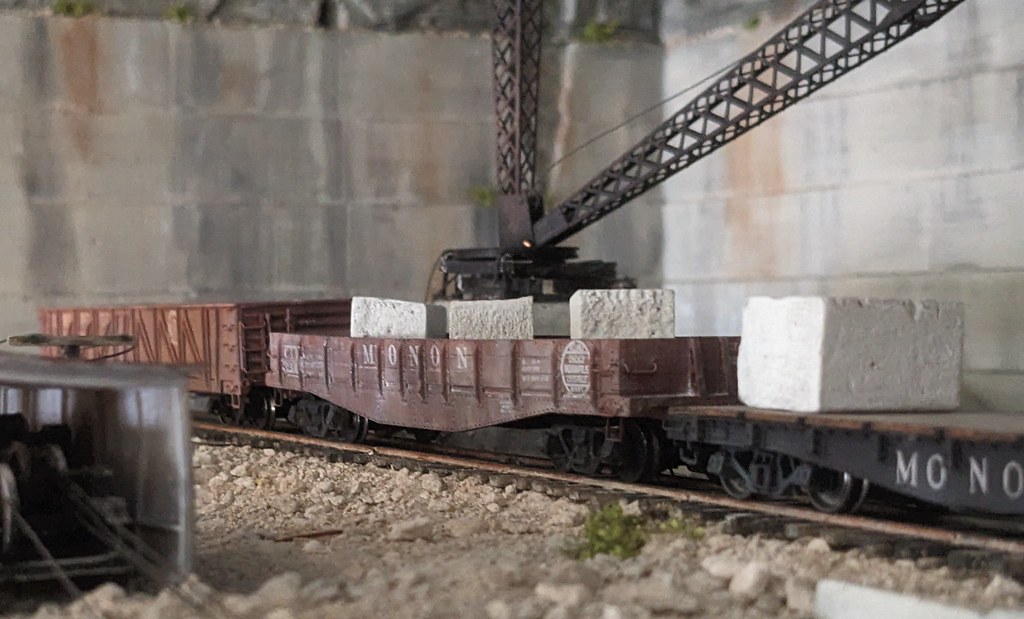 Monon 32012 at Maple Hill Quarry This is a 3D printed resi… Flickr