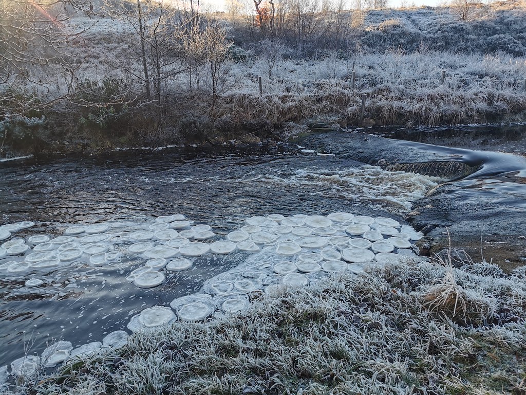 Ice Pancakes River Creed. The only other time I've seen th… Flickr