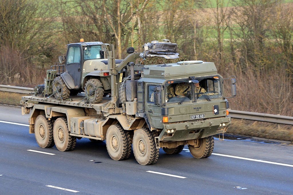 Army MAN KP 99 AB 10th February 2022 M18 Clive Featherstone Flickr