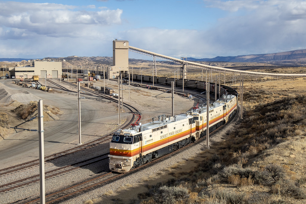 2023 11 08 051 Rangely CO Deseret Power train at tipple Flickr