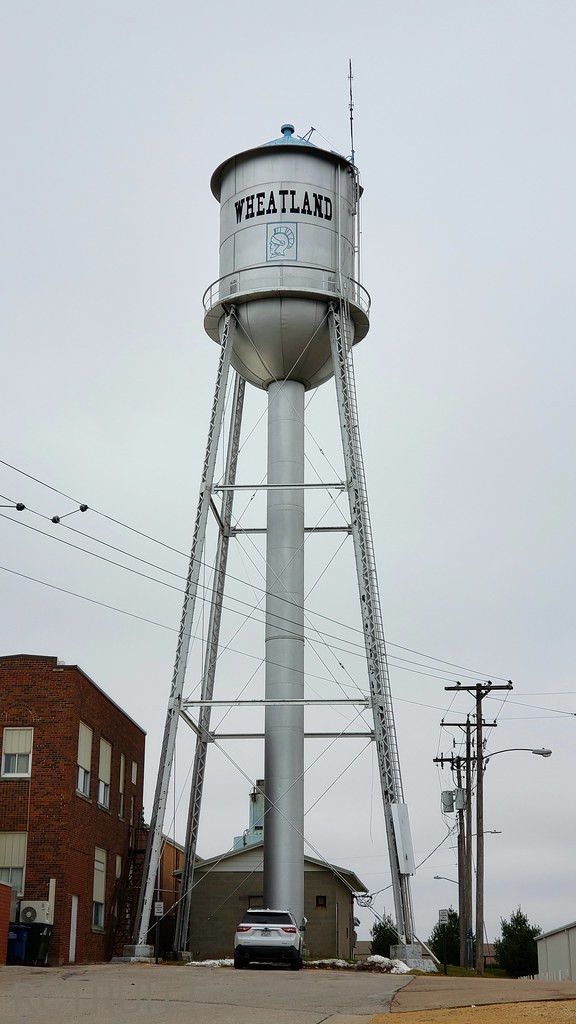 120223 Wheatland Water Tower, Wheatland, Iowa. Casey Truitt Flickr