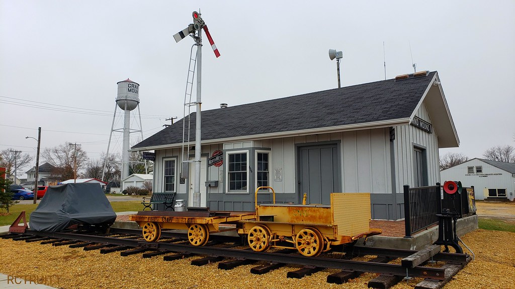 120223 Grand Mound Chicago and North Western depot, Gran… Flickr
