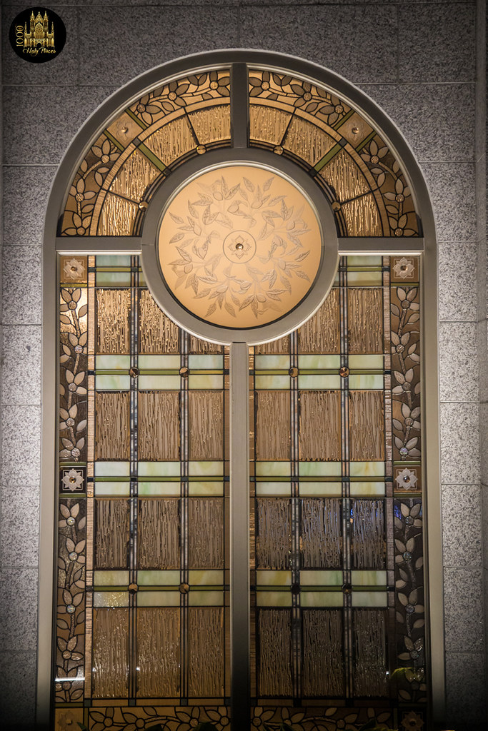 Stained Glass at the Boise Temple Laura Bellamy Flickr
